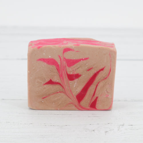 Cherry Bakewell Luxury Goats milk soap