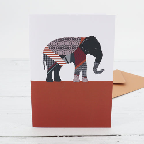 Elephant Greetings Card