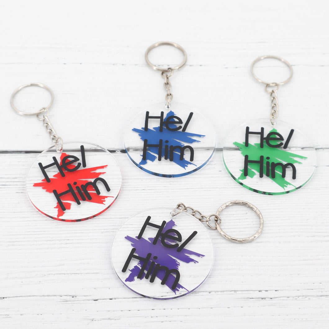 Pronoun keyrings