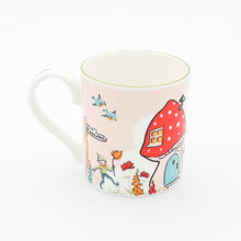 Load image into Gallery viewer, Pink Bone China Pixieland Mug