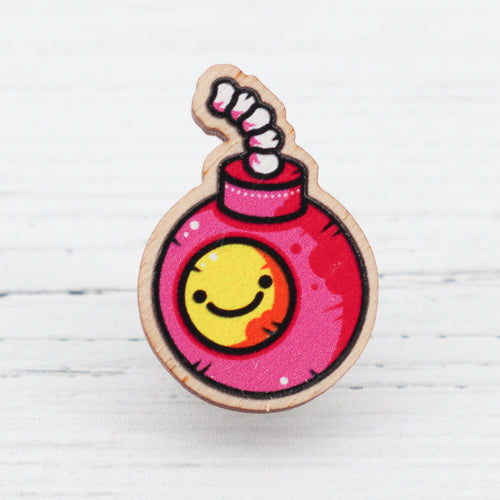 Joy bomb pin