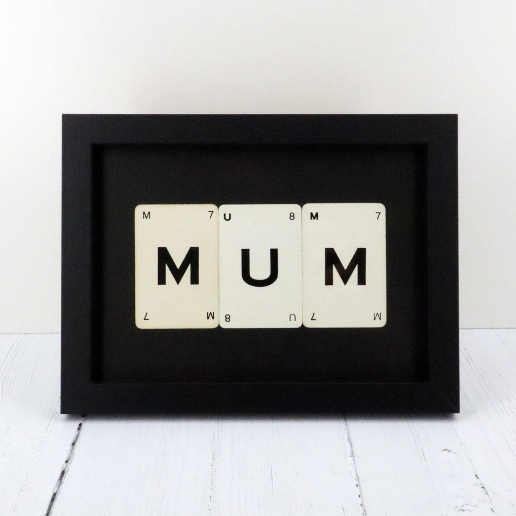 Mum framed words by Dellalicious