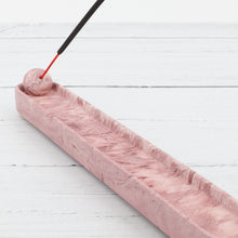Load image into Gallery viewer, Pink jesmonite incense holder