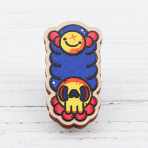 Wife skull pin