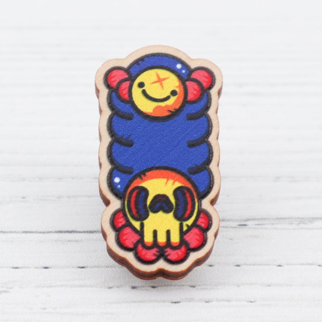 Wife skull pin