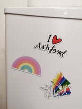 Load image into Gallery viewer, I love Ashford fridge magnet
